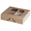 4 Pack Wooden Case Candy Gift Box for Birthday or Wedding Party Favors