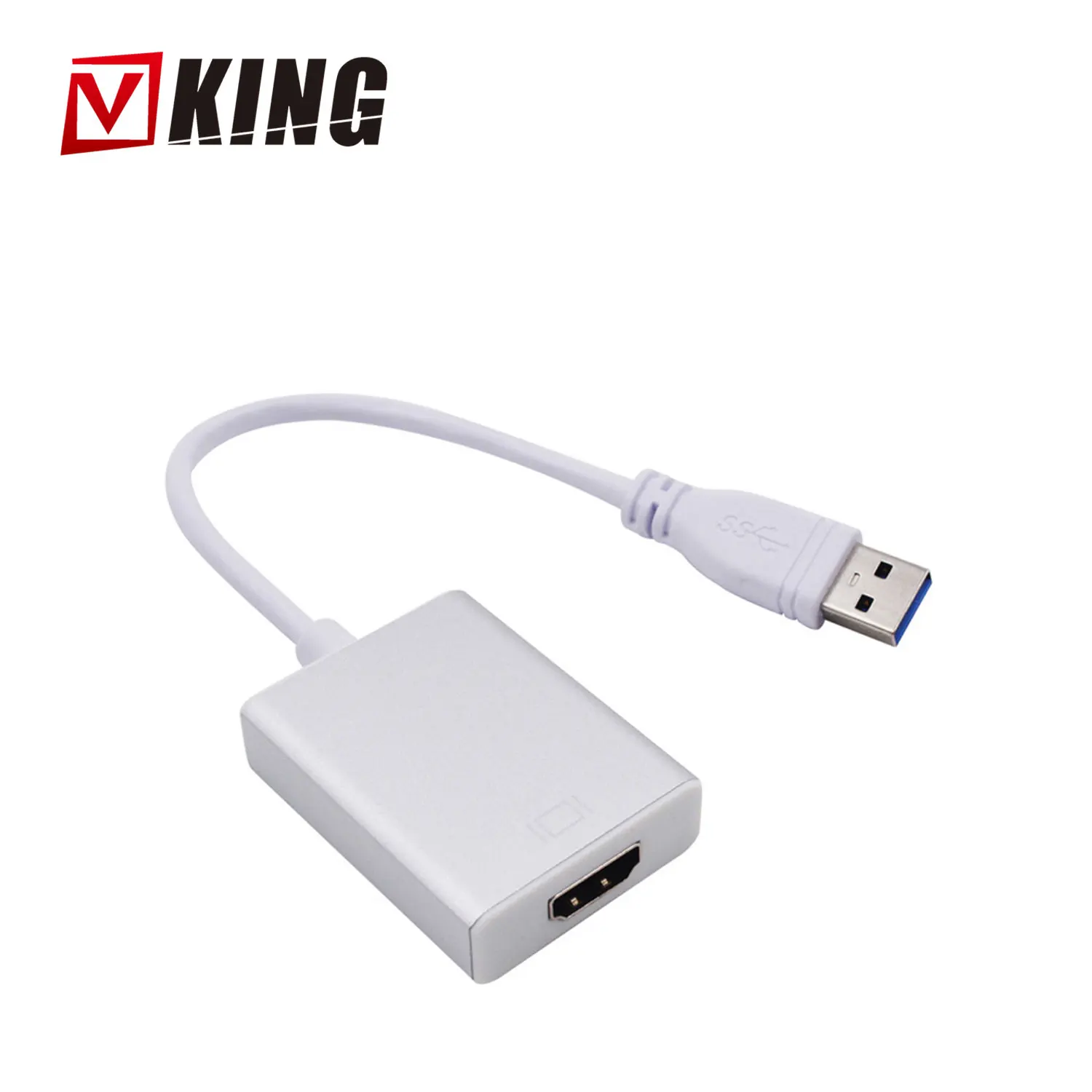 Sliver USB 3.0 to HDMI Converter Adapter Cable HD 1080P for PC Notebook - ANKUX.COM