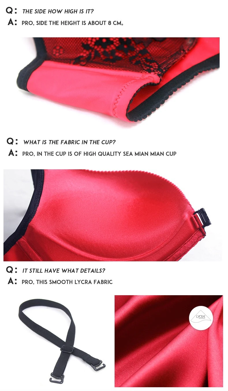 New Design Bra Set Push up Bra With High Quality