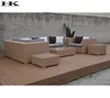 High quality used hotel sofa set foshan Outdoor Furniture factory Wicker Rattan aluminum garden sofa