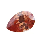 AAA M-Champagne Pear Diamond Cubic Zirconia Jewelry Stones CZ