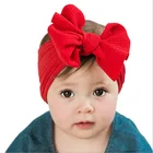 F&J brand soft baby Hair headband Bow Tie Baby Headband
