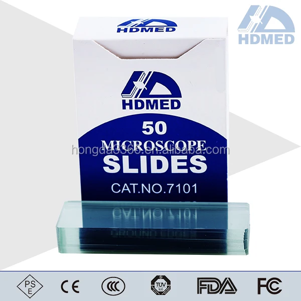 medical consumable  surgical supplies   microscope slides color