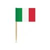 Mini Italian Flag Toothpick Sign on Cocktail Sticks