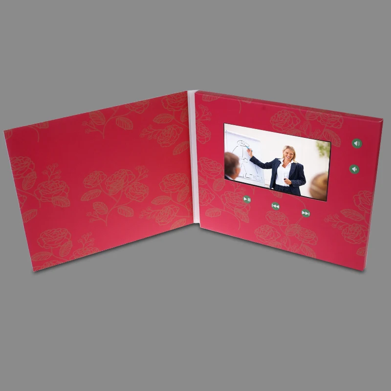 أحدث تصميم جديد ثلاثية الأبعاد بطاقة عمل رقمية ذات مقاطع فيديو مع Usb ، بطاقة دعوة زفاف صينية فاخرة ، كتيب مرآة مثيرة للاهتمام