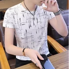 2019 Summer New Style Short Sleeve White t Shirt for Man 100% Cotton Custom t Shirt Printing