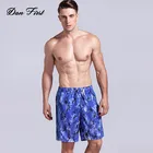 Comfortable Loose Fit Print Beach Wear Short Pants Athletic Men Training Sweat Beach Shorts