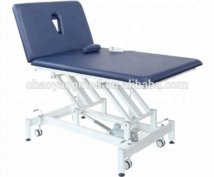 2 section electric height adjustable neurology bobath plinths