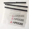 Hot sale resealable biodegradable PF/PVC plastic bags and Luxury Clear Transparent Vinyl Plastic Packaging Pvc zip bag