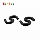 Wholesale sales various metal clip quick oblong carabiner s-hooks