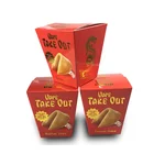 Custom colour printing small paper cardboard box for vape take out