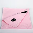 super sweat absorbent zip pocket microfibre cloth sports towel