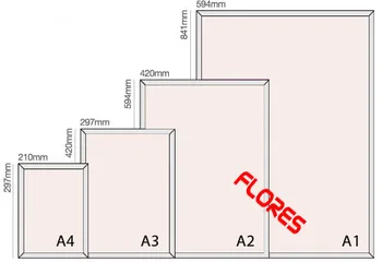 a0 a1/ a2/ a3 /a4/ a5 aluminum snap frame