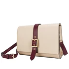 MINANDIO Manufacturer Wholesale fashion trendy Genuine leather purse handbag for woman