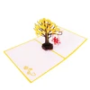 Chinese supplier OEM design 3d laser cut card for Valentine's day
