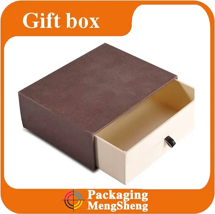 Sliding Style Paper Box Printed Cardboard