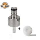 Homebrew Ball Lock Type Keg Carbon Cap Stainless Steel Keg Post Carbonation Cap