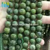 Wholesale! 4MM 6MM 8MM 10MM Natural Green Goldstone Nature Gemstone Stone Beads Fit for bracelet Making