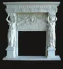 Fireplace Frame Indoor Freestanding Fireproof Material Fireplace Mantels
