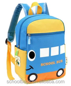 cute cartoon printed kids school backpack