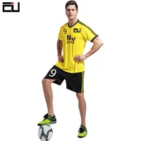 100% Polyester Printing Jersey Football Soccer uniform Logo Design for Adults