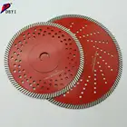 hot sale stone cutting Turbo Continuous Rims diamond saw Blade marble and granite cutting disc