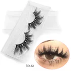 Luxury 3D Mink Eyelashes With 100% Real Mink Fur Eyelash Extension Supplies Cilios Mink Cruelty Free False Lashes
