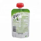 Reusable Liquid Packaging Plastic Bag / Juice Drink Stand up Pouch with Top Spout