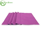 Zhensheng custom 1mm microfiber yoga mats eco rubber