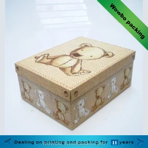 little bear custom paper box gift box /packaging box design