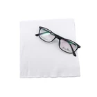 Suede microfibre custom glasses cleaning wipe cloth for wholesale