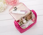 Wholesale Colorful Multi Function Travel Makeup Cosmetic Bag with Plastic Hanger