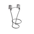 Bathroom hair dryer wall holder organizer hanger