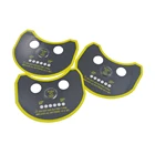 Adhesive Sticker Printing Print Label Durable Silk Screen Printing Polycarbonate Lexan Label with Embossed Buttons
