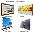 Display Advertising Lcd Display 55 Inch LED Backlight Advertising Indoor Lcd Digital Screen Videowall Display