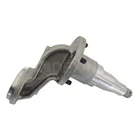 Hot Forging Carbon Steel Trailer drop Axle Spindle Part