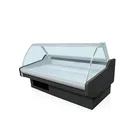 refrigerator butcher fresh meat display chiller and freezer showcase