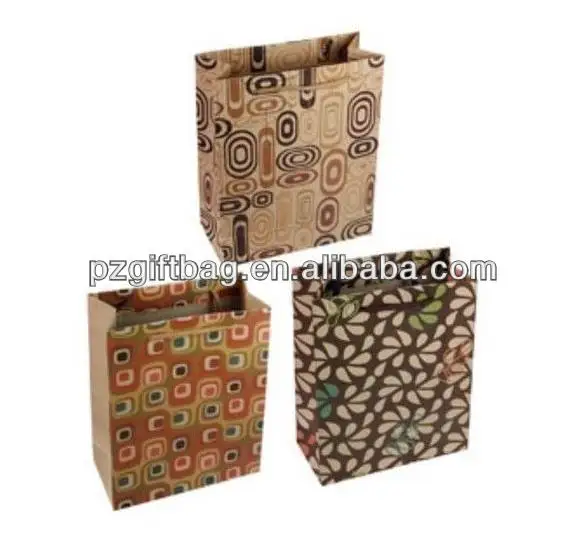 kraft paper shoping bags gift bags for wholesale