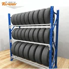 heavy duty tire storage rack display for 4s store