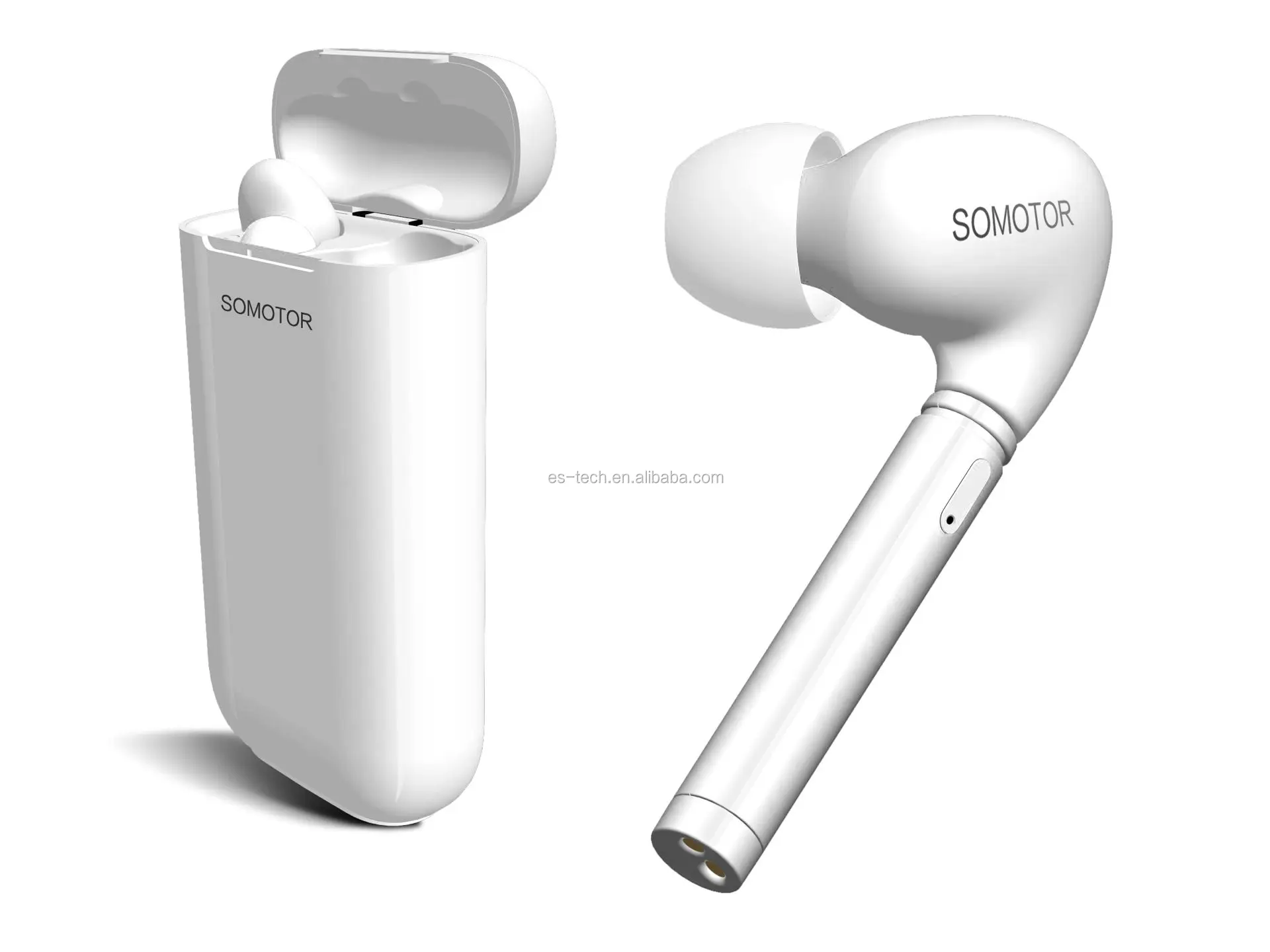 SOMOTOR TWS Earbuds Bluetooth 5.0 with Charging Case 500Mah, Shenzhen Headphone manufacturer - ANKUX.COM