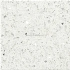 Sparkle White Quartz Floor Tile