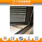 Superior Window Aluminium Shutters WEIYE Superior Quality Powder Coating Shutter Aluminium Window