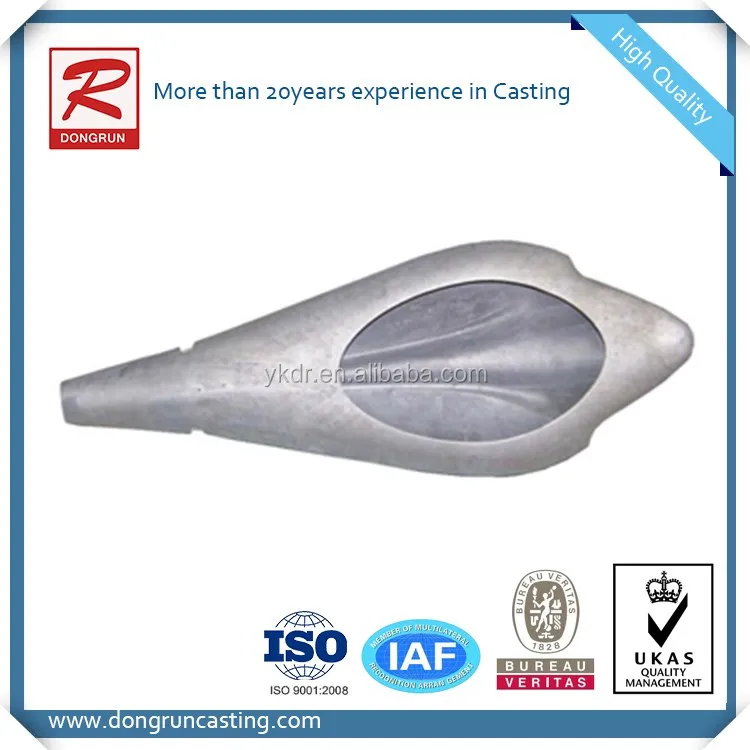 China customized die casting aluminum led flood light housing high pressure die casting parts LED lighting housing