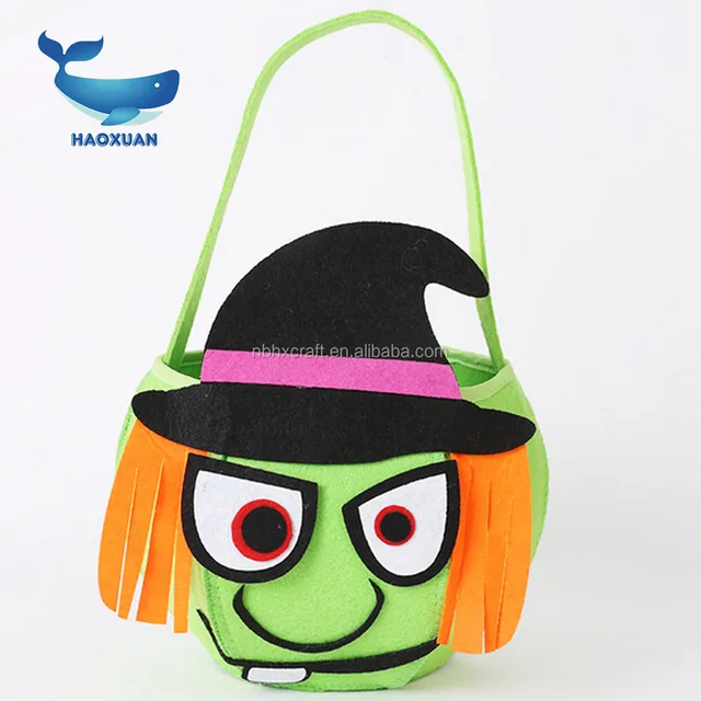 halloween witch candy bag child handbag pumpkin bag