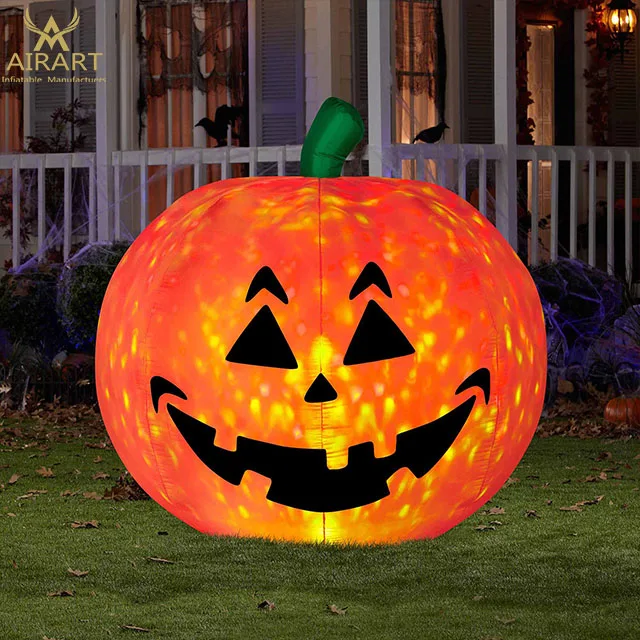 giant inflatable pumpkin for halloween festival decoration