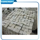 yellow granite pavement stone cubes for sale