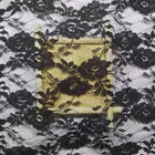 Hot Sale Black floral flower french stretch black lace fabric 5 yard
