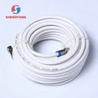 free sample customize 2 shield FR-PVC jacket rg6 coaxial cable price