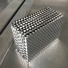 Chemical Tower Structured Filler 304 316L Titanium Monel Corrugated Plate Structured Packing