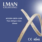 Hot selling high brightness smd 2835 120leds/m Warm white White Yellow light led strip